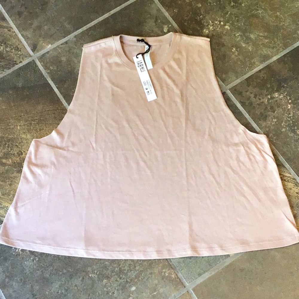 IAB Wide Arm Crop Tank  Workout Top XL/12